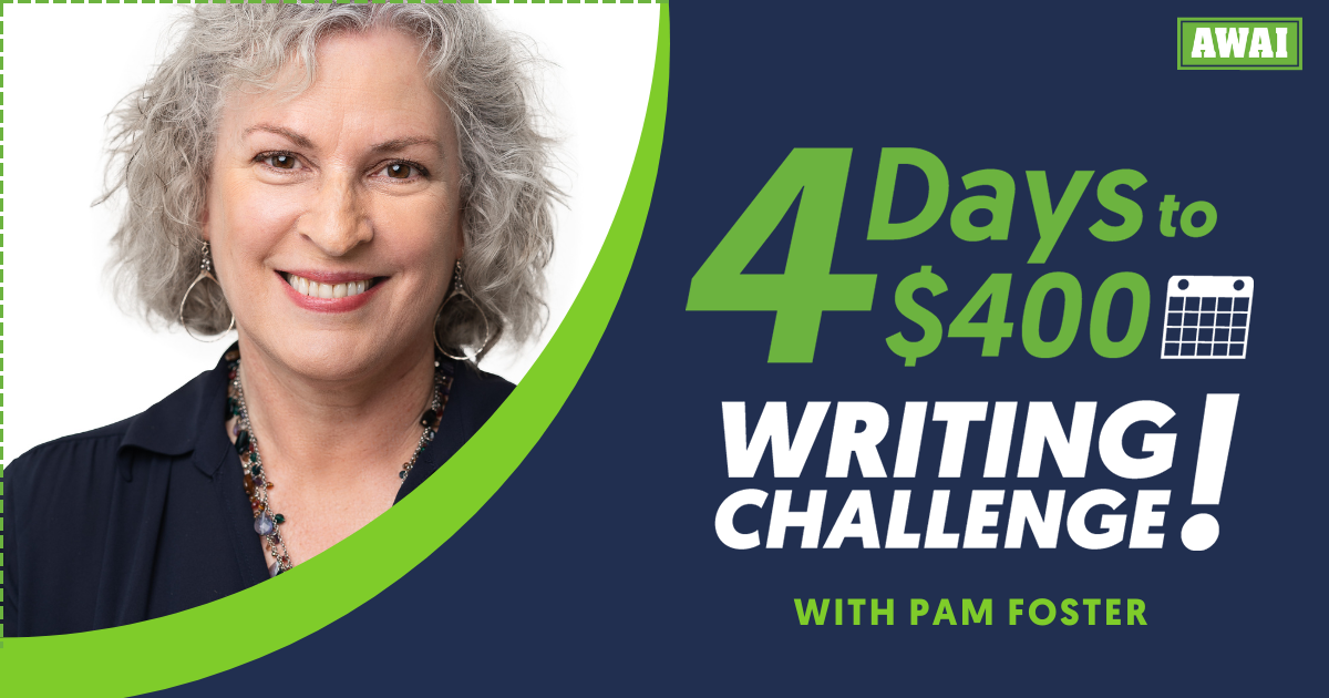 4 Days to $400 Writing Challenge