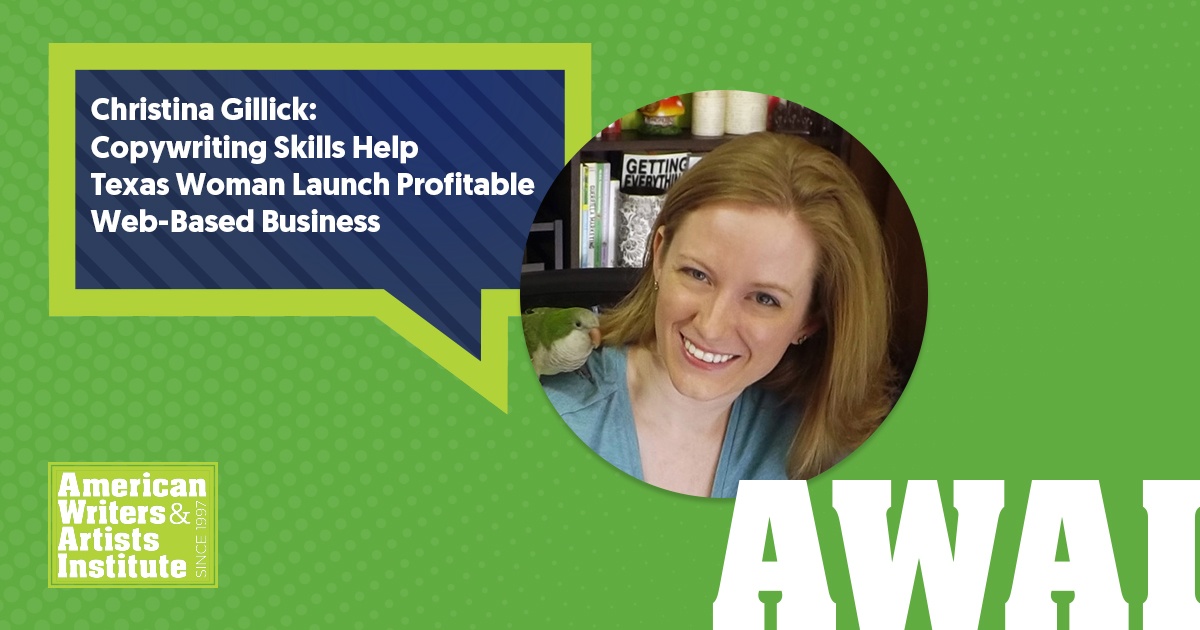 Copywriting Skills Help Texas Woman Launch Profitable Web-Based Business
